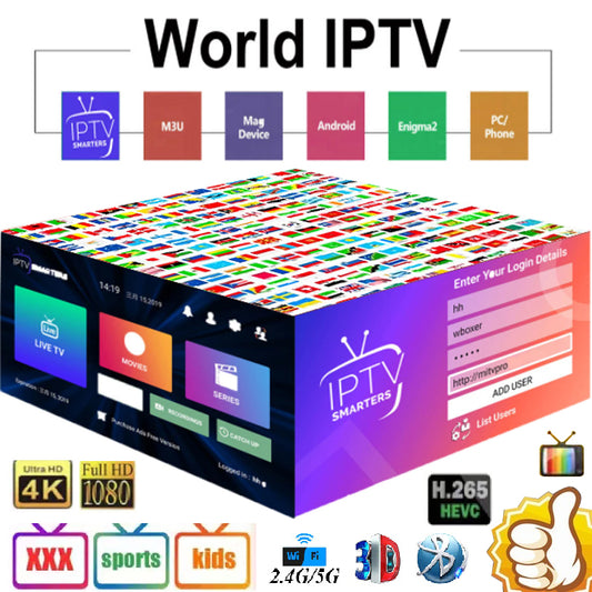 Code Test IPTV Smarters Pro / Smarters Player Lite 4H Anroid / M3u MegaOtt